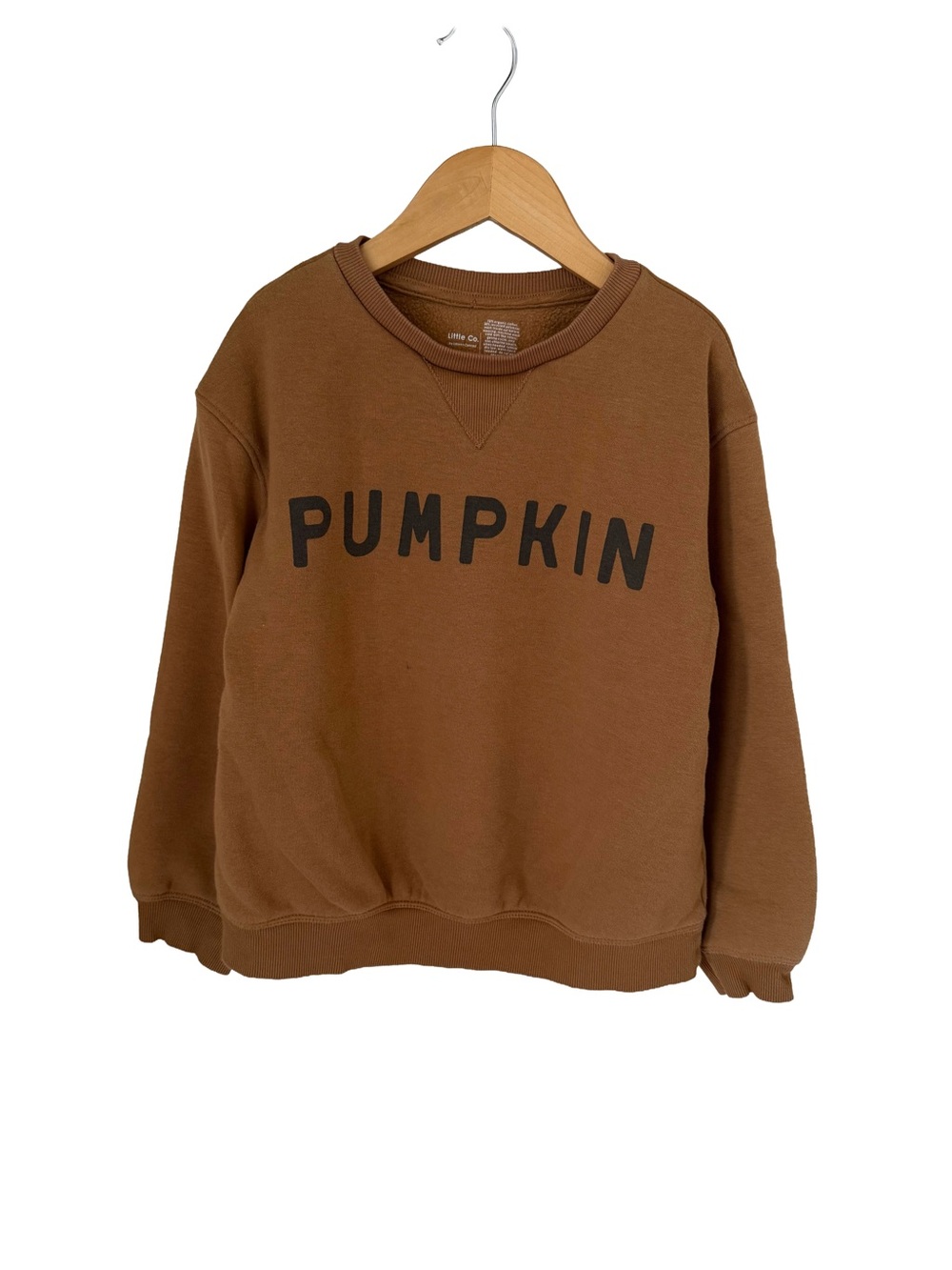 Little Co. By Lauren Conrad Kids Pumpkin Graphic Sweatshirt Brown Size 8